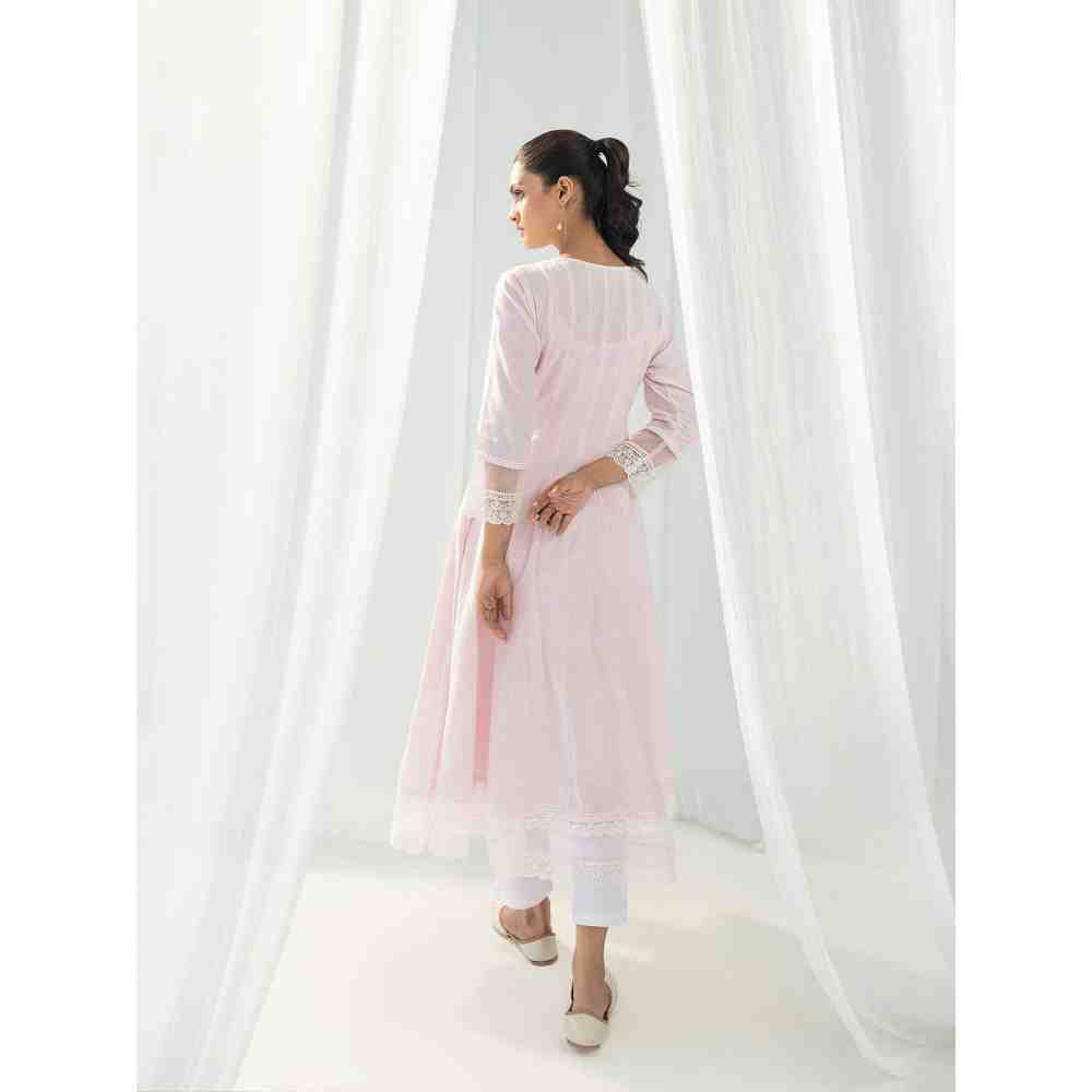 Roze Aria Pink Kurta