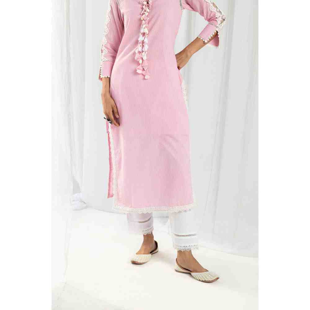 Roze Eden Pink Kurta