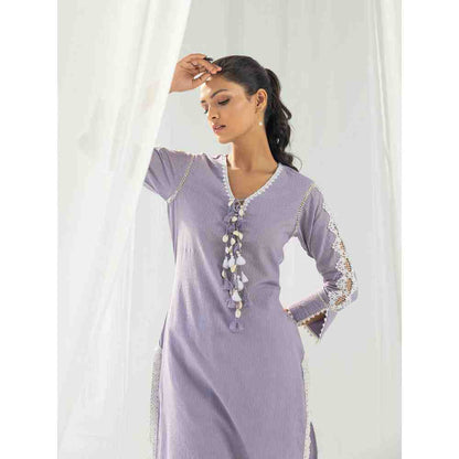 Roze Eden Purple Kurta