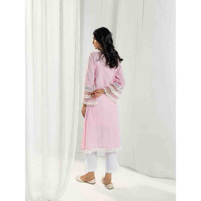 Roze Estelle White Pant