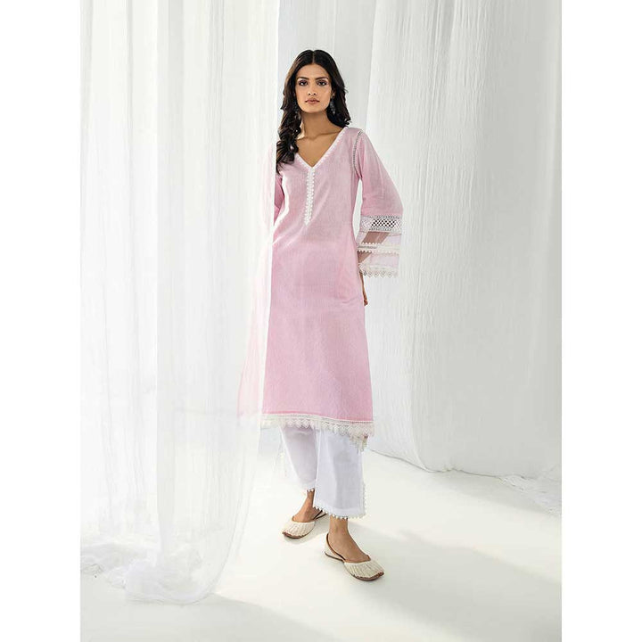 Roze Estelle Pink Kurta