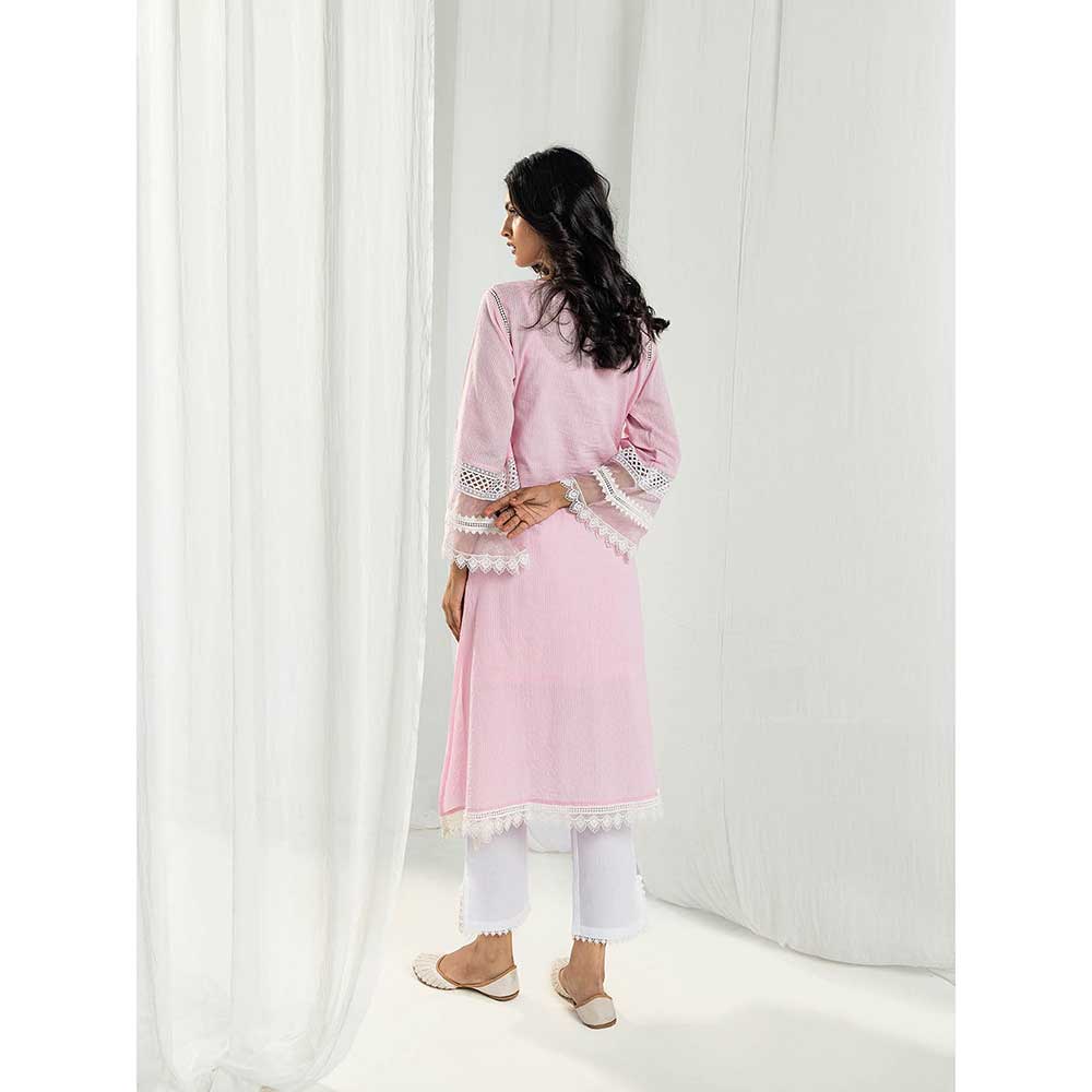 Roze Estelle Pink Kurta