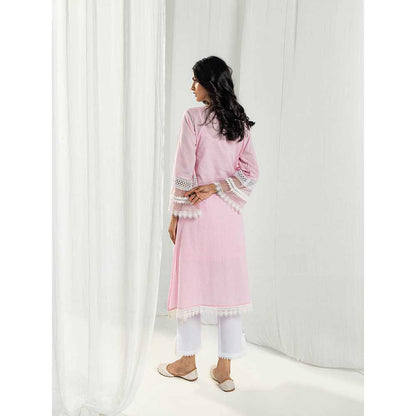 Roze Estelle Pink Kurta