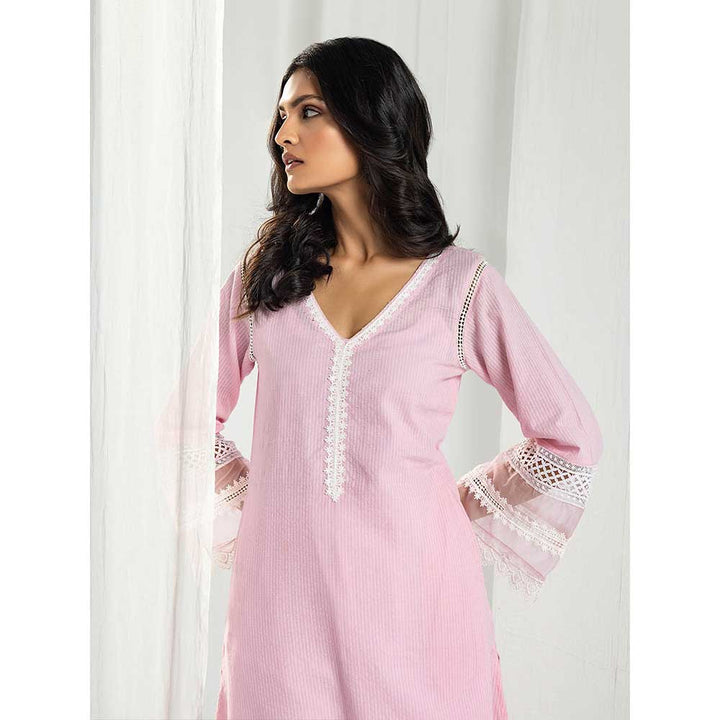 Roze Estelle Pink Kurta