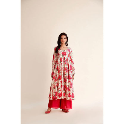 Roze Khwaab Chanderi Anarkali (Set of 3)