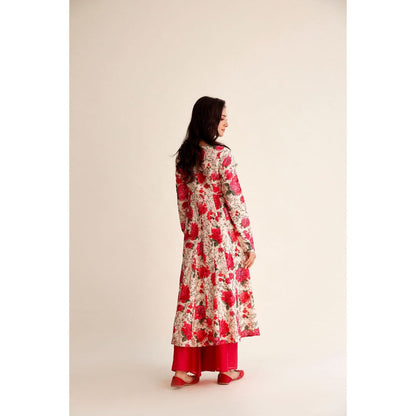 Roze Khwaab Chanderi Anarkali (Set of 3)