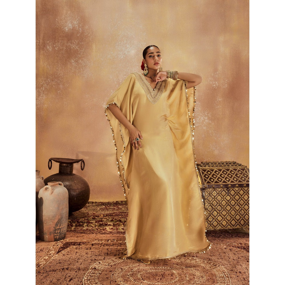 Roze Suhana Kaftan Dress