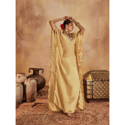 Roze Suhana Kaftan Dress