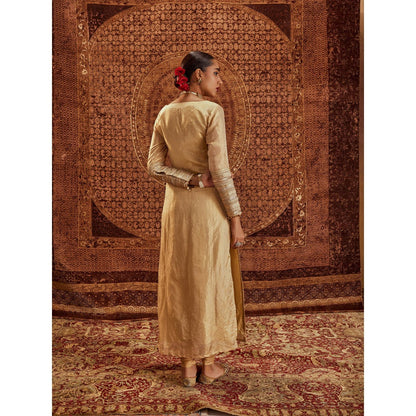 Roze Ghazal Kurta with Churidar & Dupatta (Set of 3)