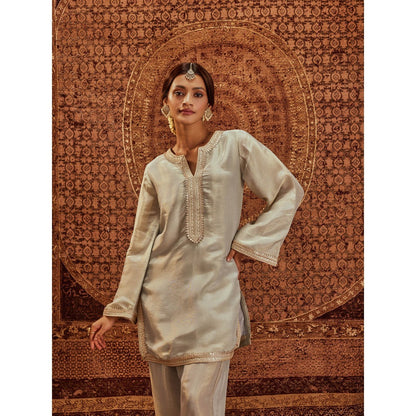 Roze Nadia Kurta with Pant & Dupatta (Set of 3)