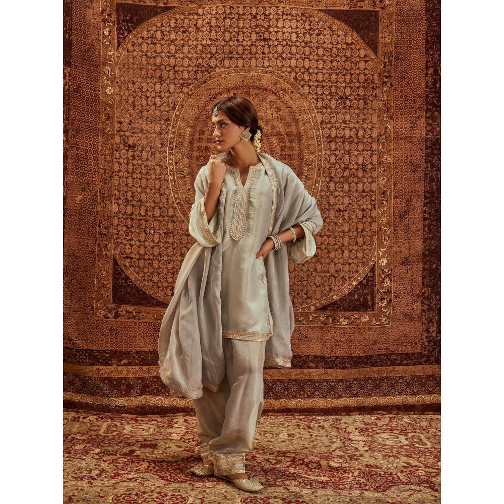 Roze Nadia Kurta with Pant & Dupatta (Set of 3)