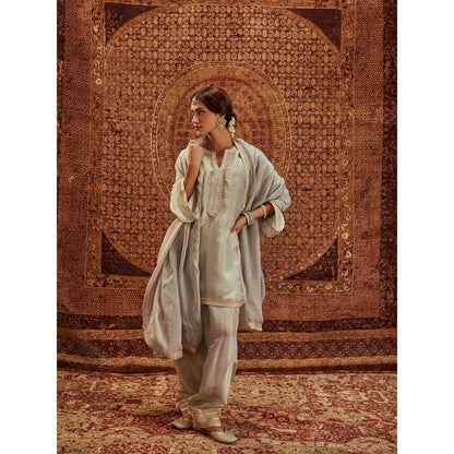 Roze Nadia Kurta with Pant & Dupatta (Set of 3)