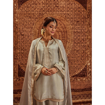 Roze Nadia Kurta with Pant & Dupatta (Set of 3)