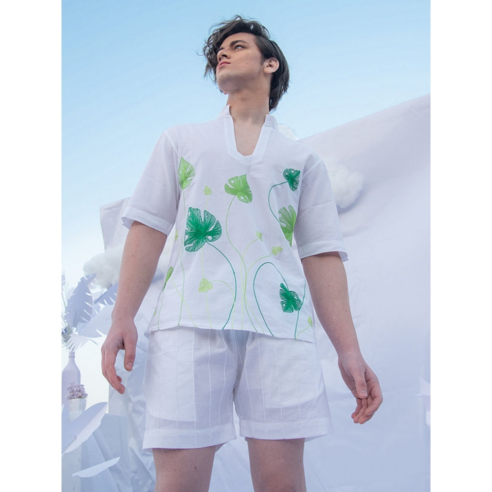 Runit Gupta Monstera Line Shirt