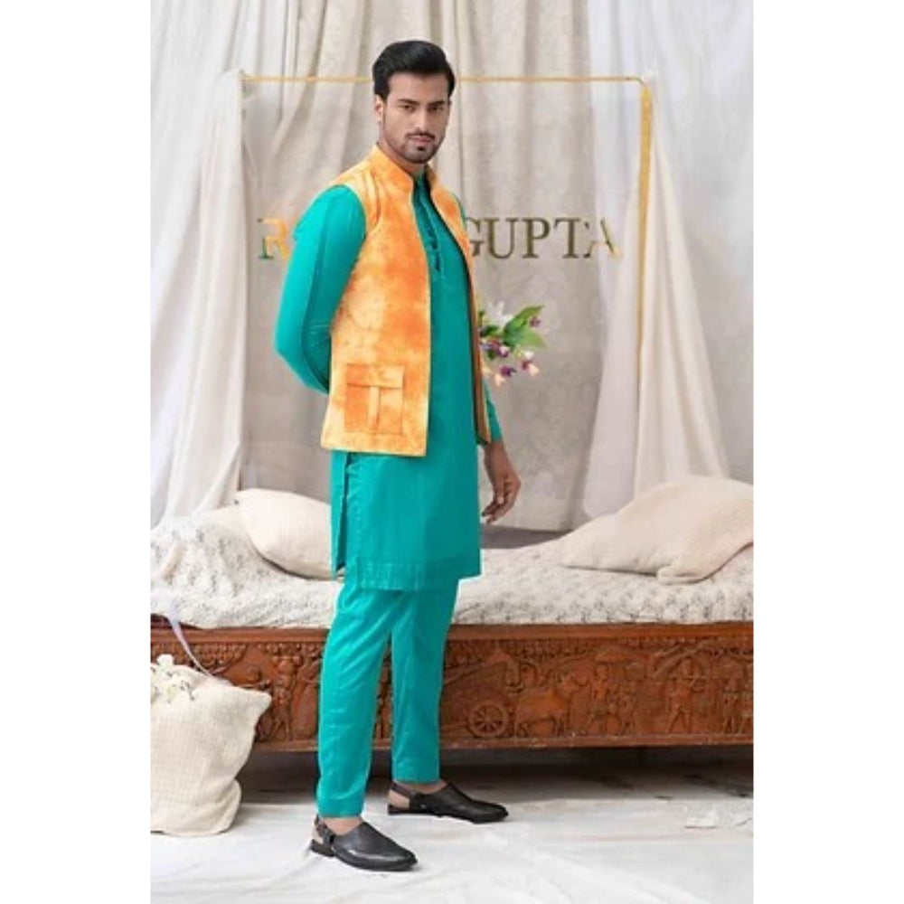 Runit Gupta Orange Tie And Dye Bundi