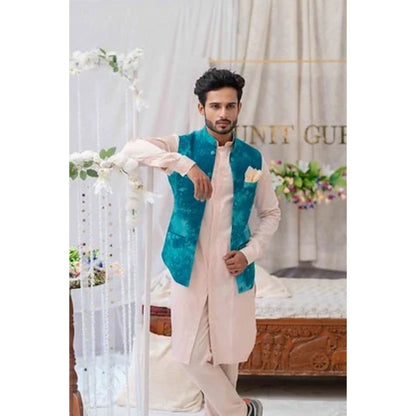 Runit Gupta Blue Tie And Dye Bundi