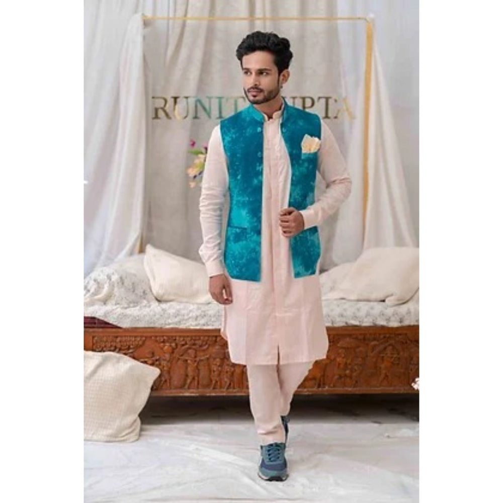 Runit Gupta Blue Tie And Dye Bundi