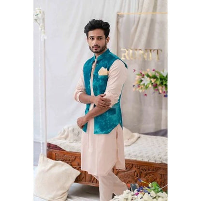 Runit Gupta Blue Tie And Dye Bundi