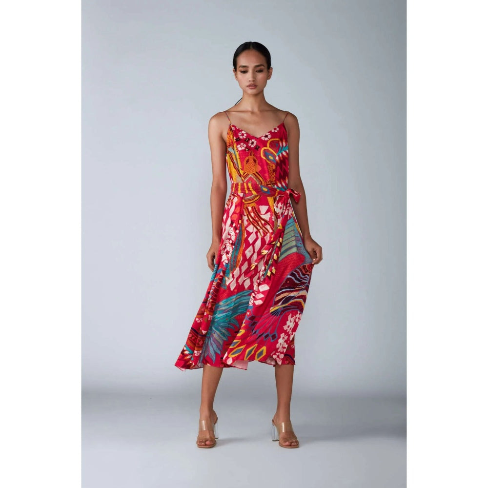 Saaksha and Kinni Summer Dress with Abstract Print