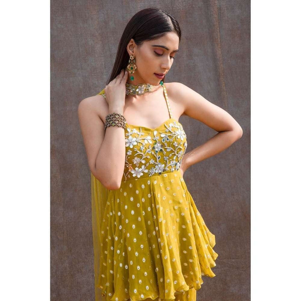 Silky Bindra Corset Peplum (Set of 3)