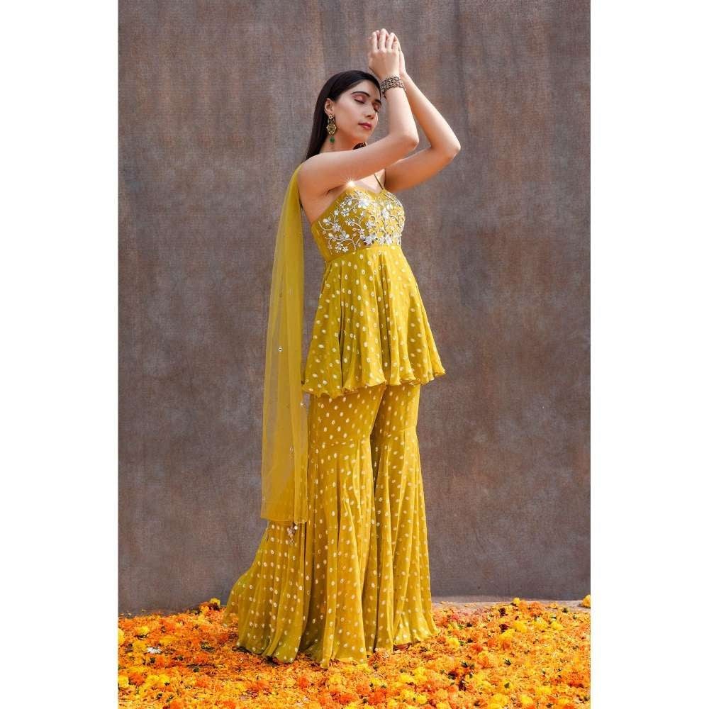 Silky Bindra Corset Peplum (Set of 3)