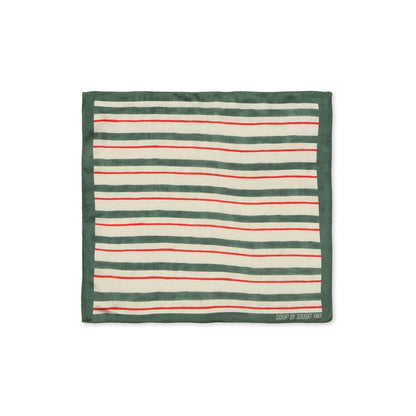 Soup by Sougat Paul Beige Color Pocket Square