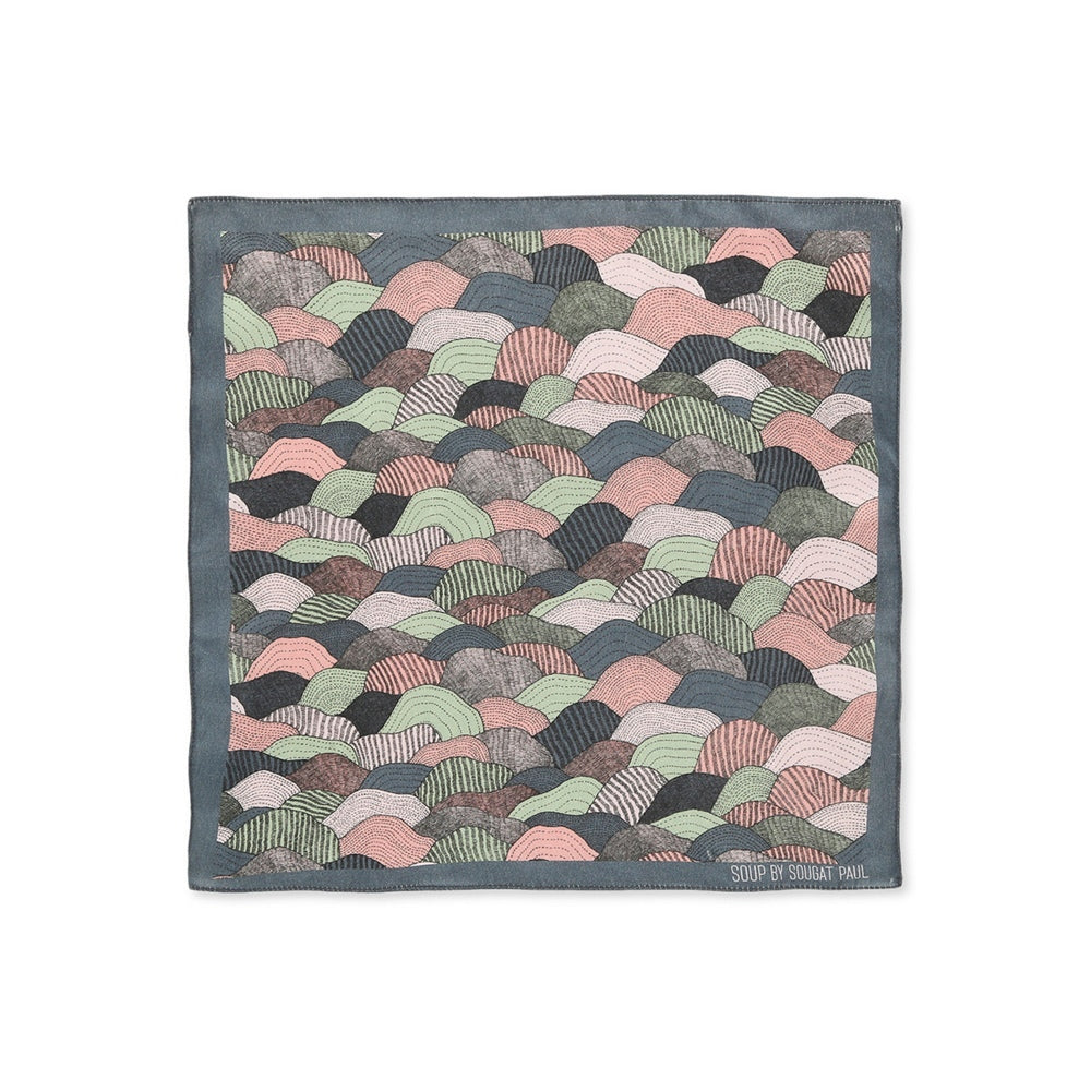 Soup by Sougat Paul Multi Color Style Pocket Square