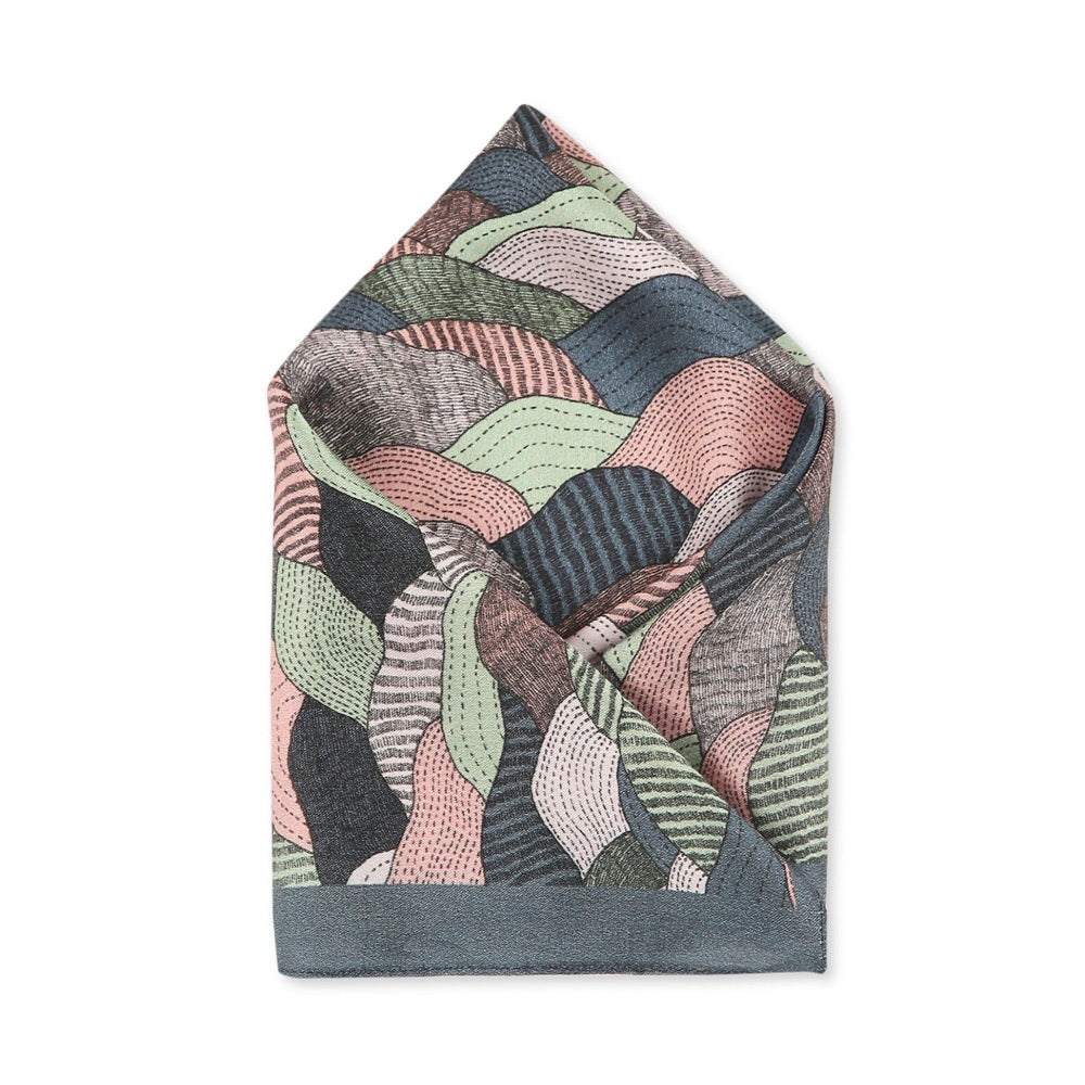 Soup by Sougat Paul Multi Color Style Pocket Square