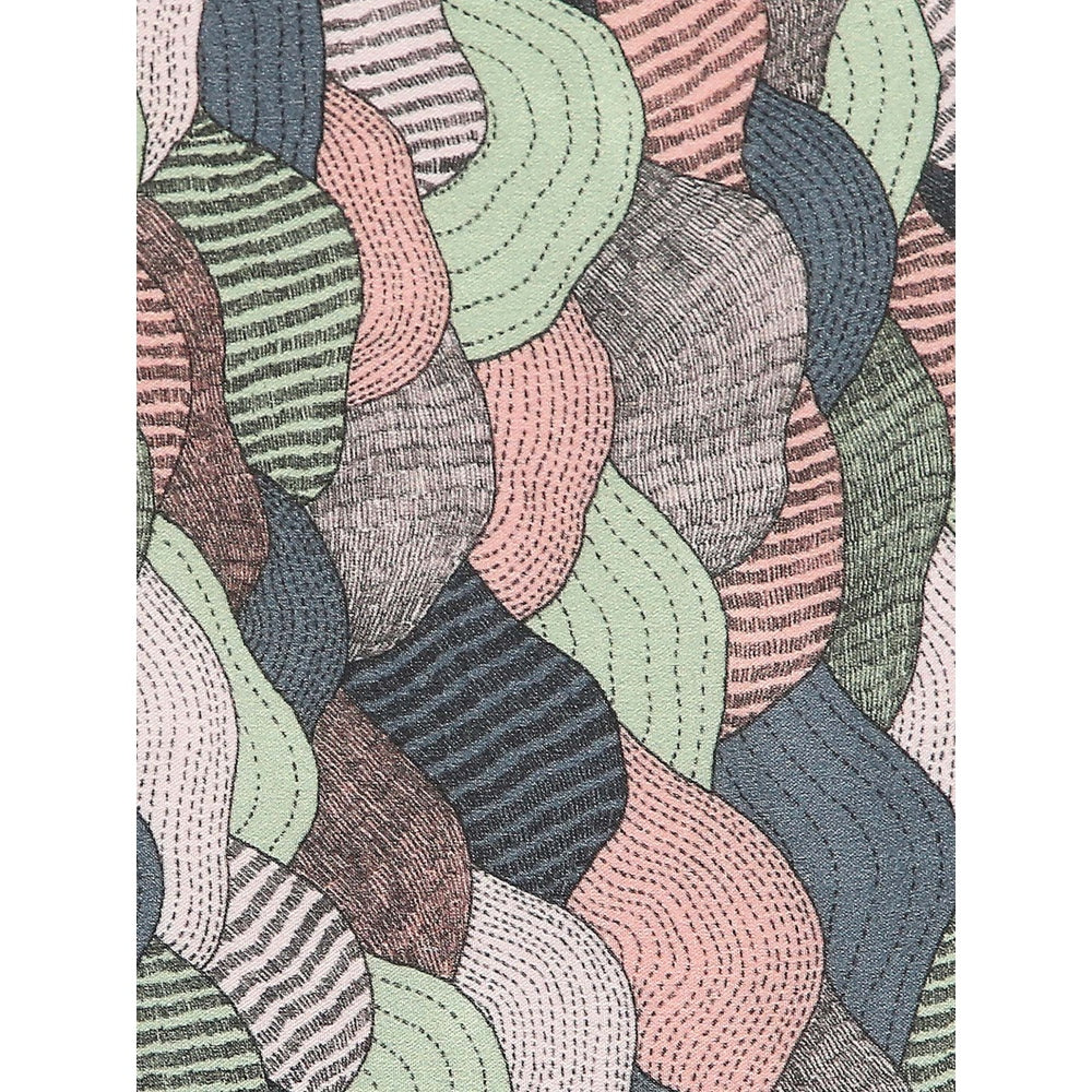 Soup by Sougat Paul Multi Color Style Pocket Square