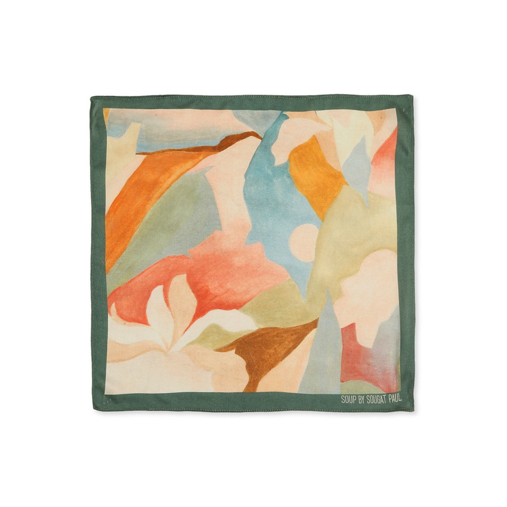 Soup by Sougat Paul Multi Color Style Pocket Square
