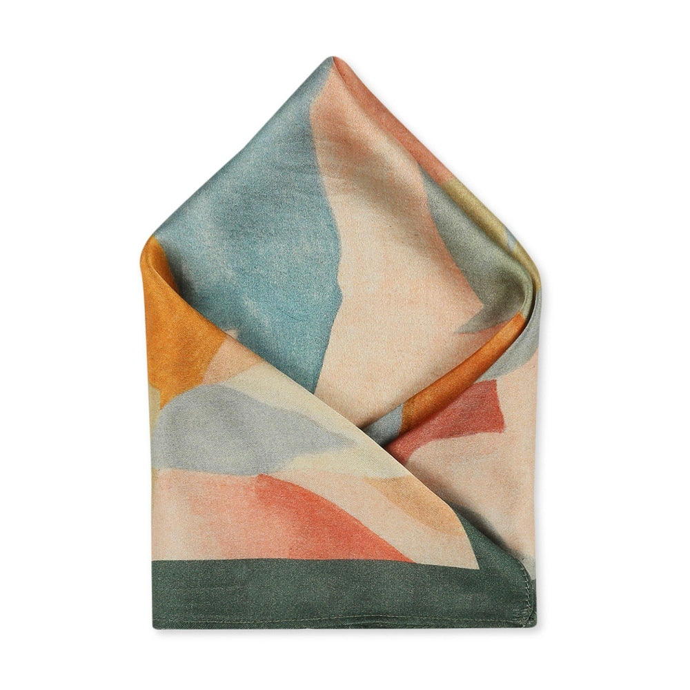 Soup by Sougat Paul Multi Color Style Pocket Square