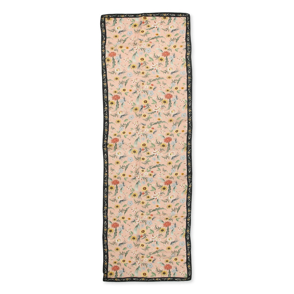 Soup by Sougat Paul Peach Color Printed Scarf