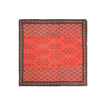 Soup by Sougat Paul Red Color Printed Stole