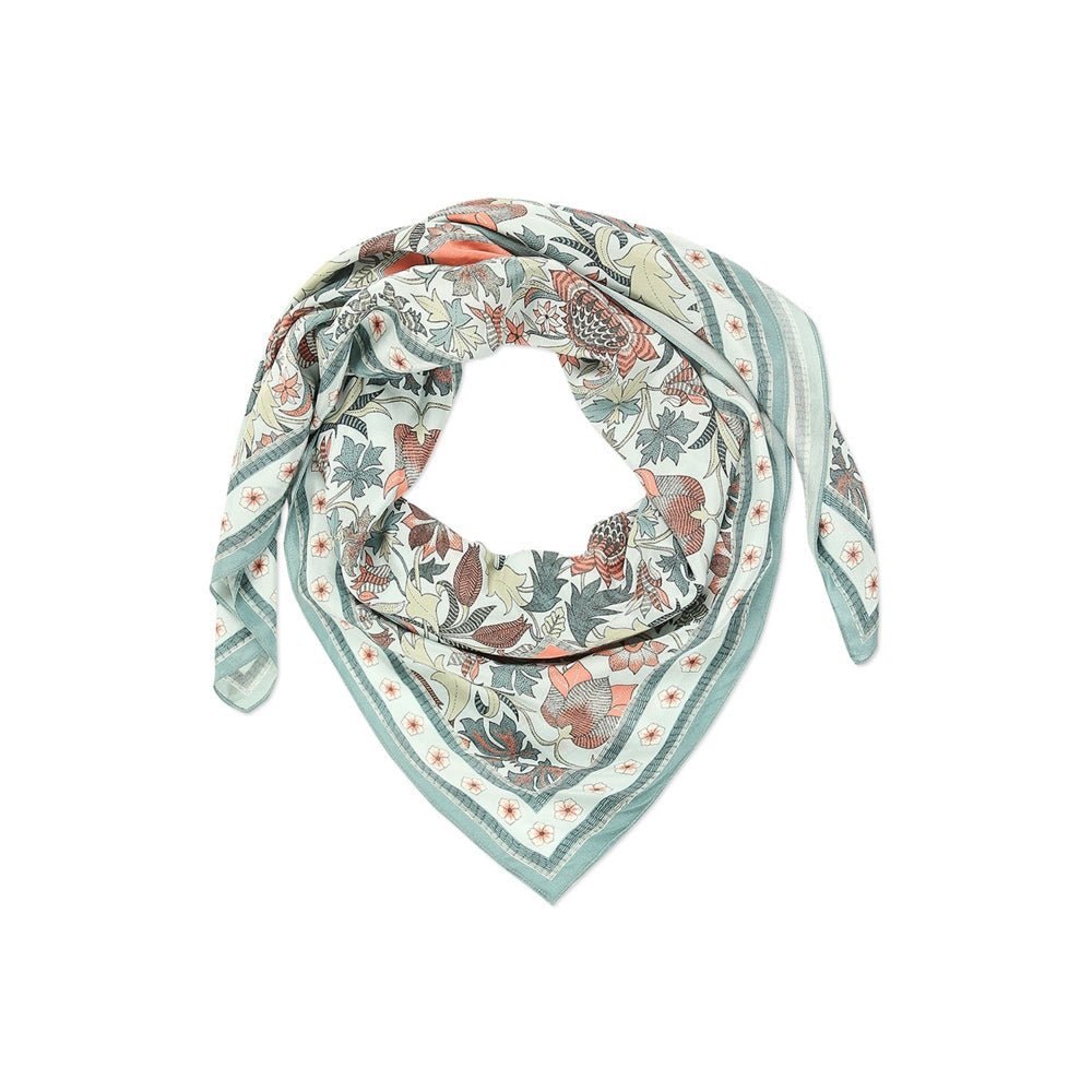 Soup by Sougat Paul Powered Bued Color Printed Stole