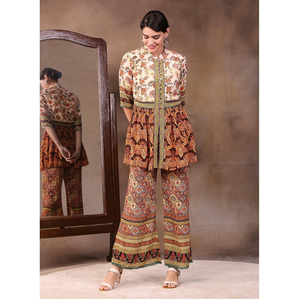 Soup by Sougat Paul Printed Pant (Set of 2)