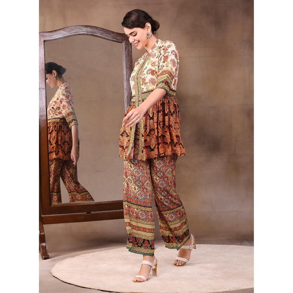 Soup by Sougat Paul Printed Pant (Set of 2)