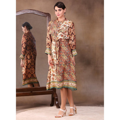 Soup by Sougat Paul Printed Shirt Dress