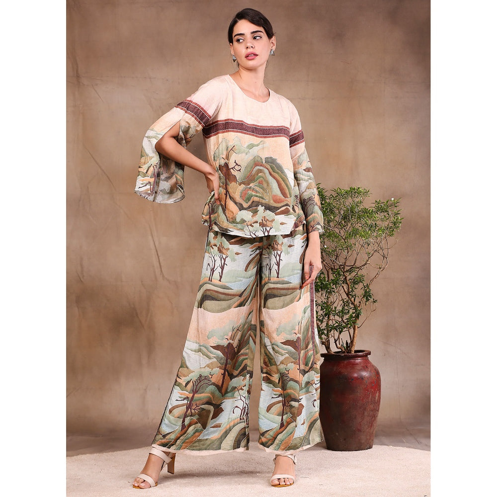 Soup by Sougat Paul Printed Pant (Set of 2)