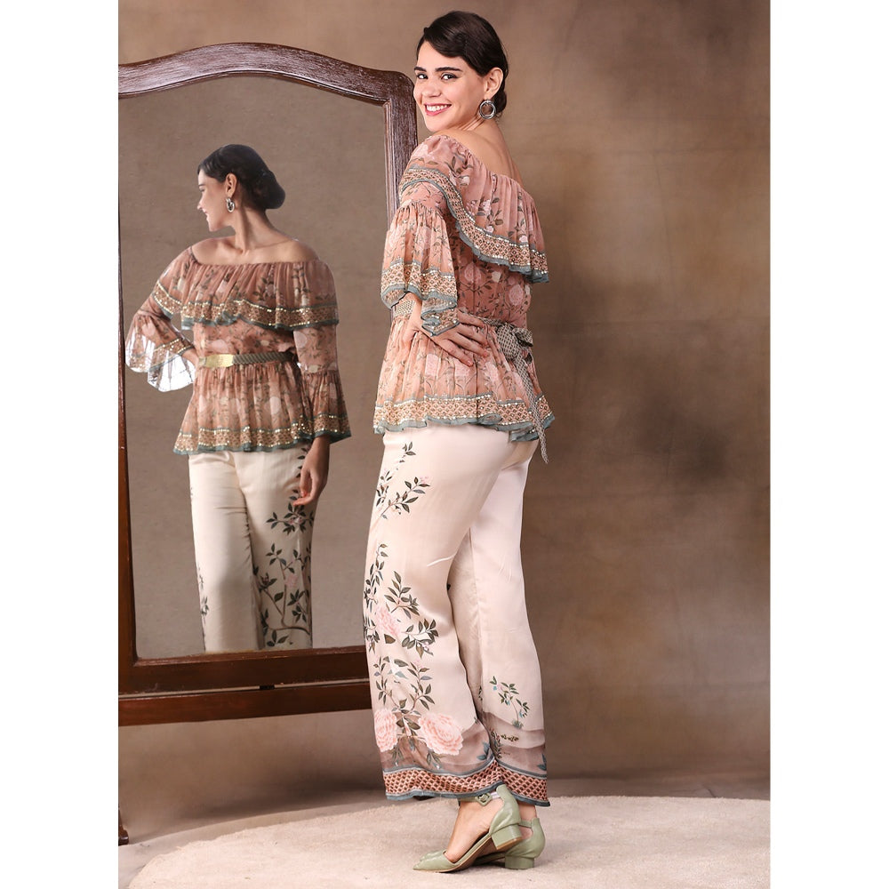 Soup by Sougat Paul Printed Pant (Set of 2)