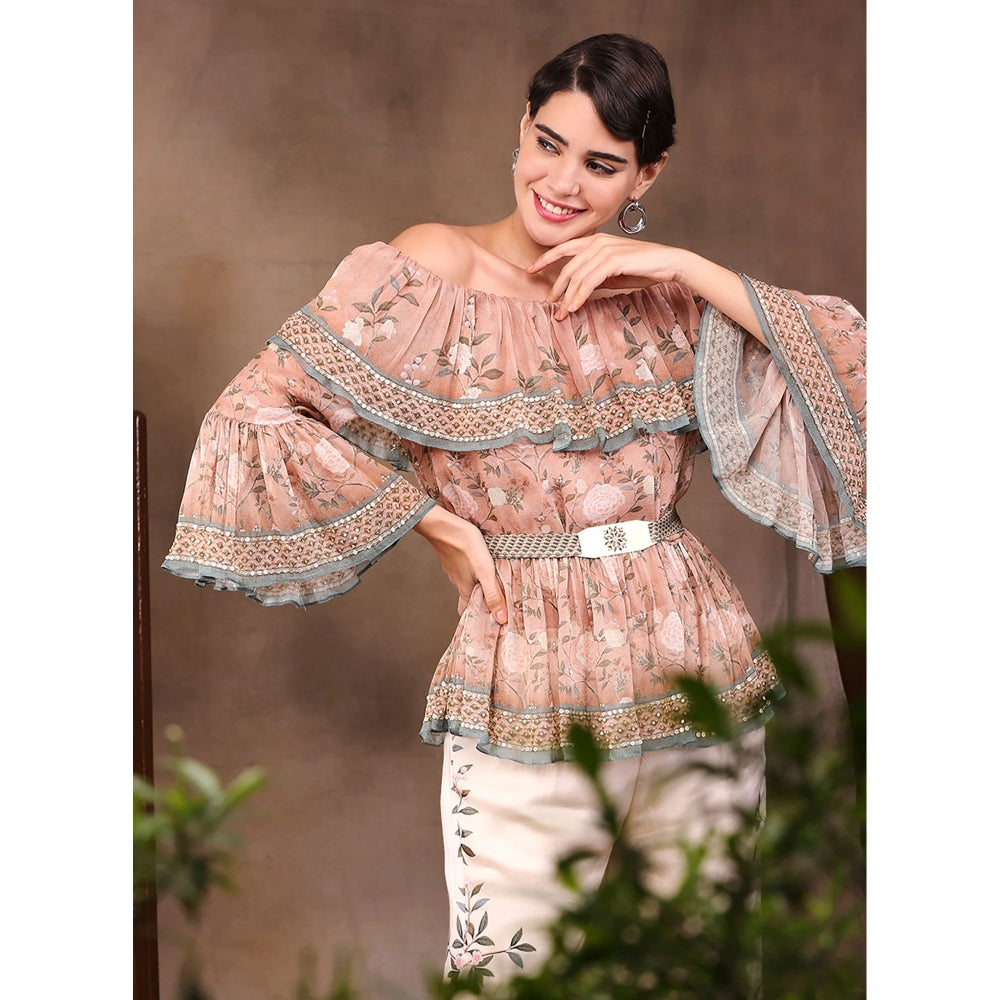 Soup by Sougat Paul Printed Pant (Set of 2)