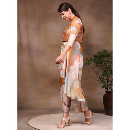 Soup by Sougat Paul Printed Pant (Set of 3)