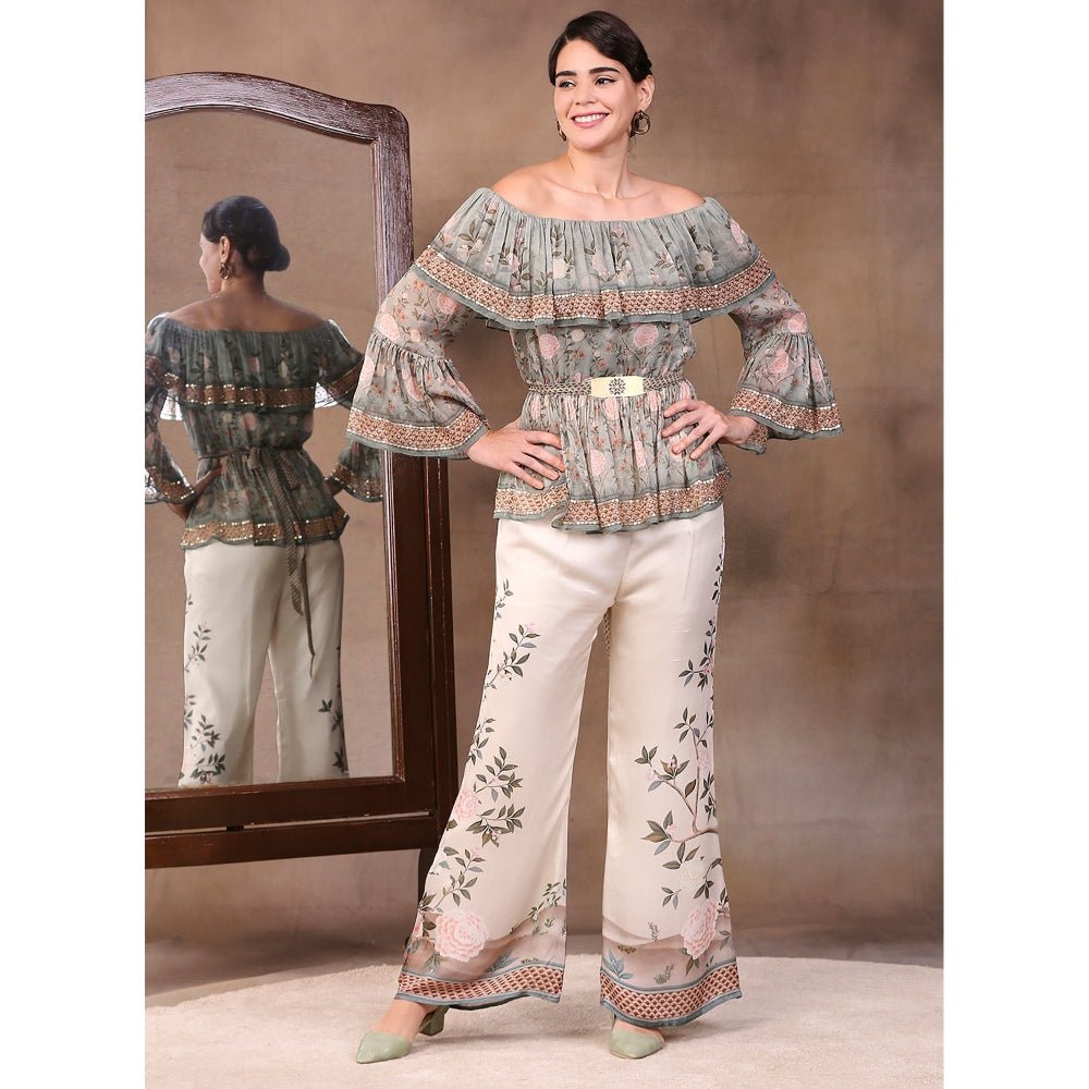 Soup by Sougat Paul Printed Pant (Set of 2)