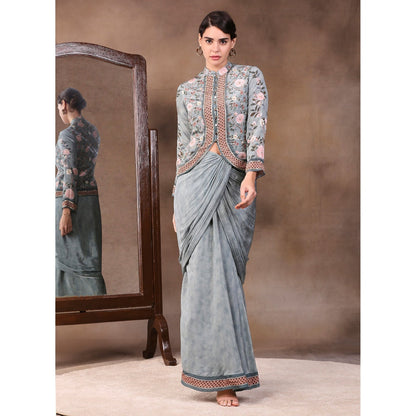 Soup by Sougat Paul Printed Drape Skirt (Set of 2)