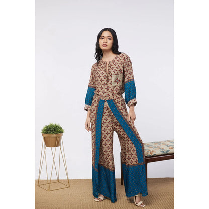 Soup by Sougat Paul Multi Elements Printed Co-Ord (Set of 2)