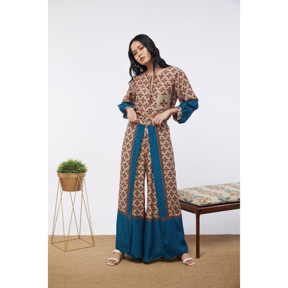 Soup by Sougat Paul Multi Elements Printed Co-Ord (Set of 2)