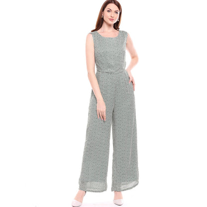 Soup by Sougat Paul Green Jacket Jumpsuit - Customisable (Set of 2)