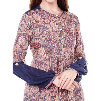 Soup by Sougat Paul Multi-Color Kurta With Salwar (Set of 2)