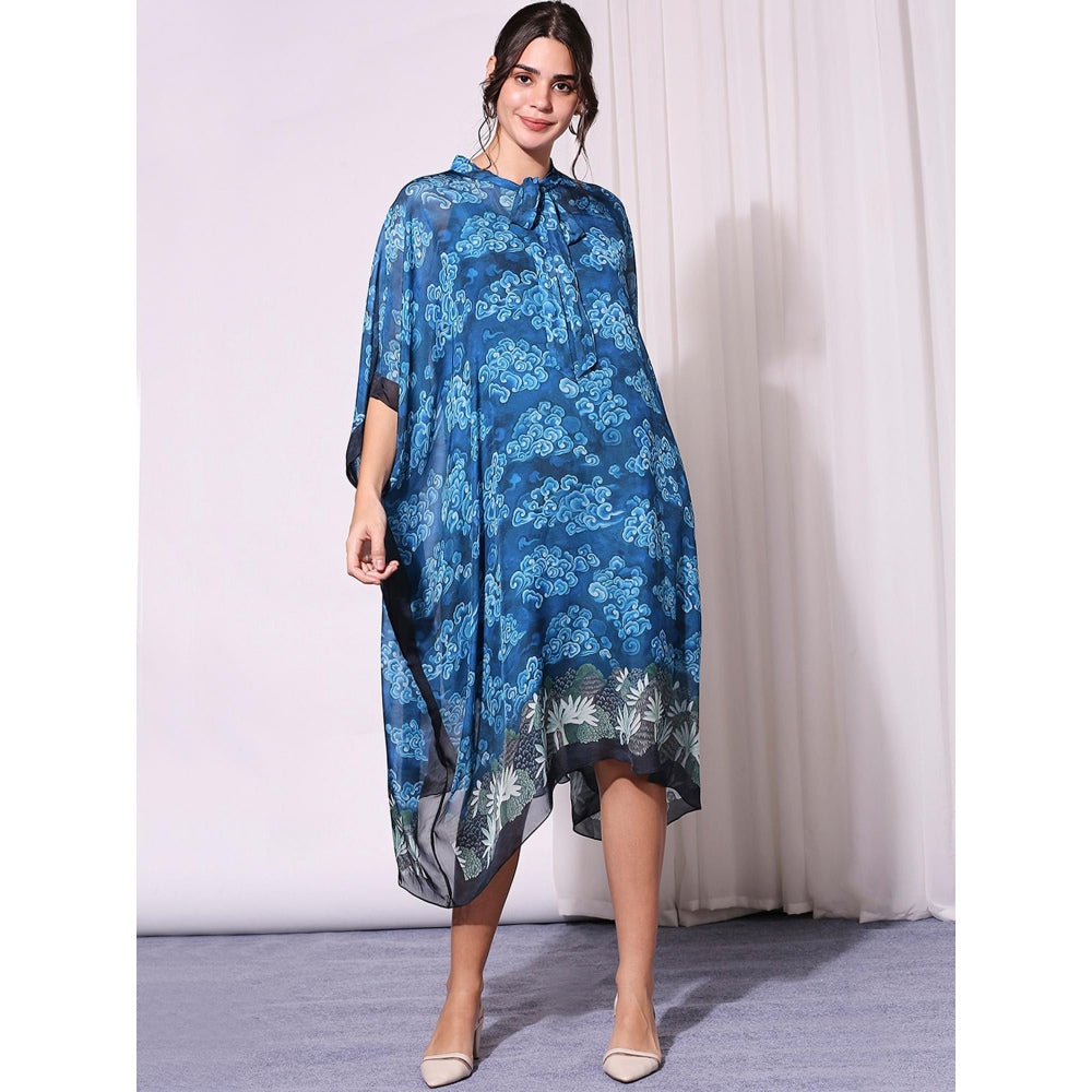 Soup By Sougat Paul Blue Kaftan