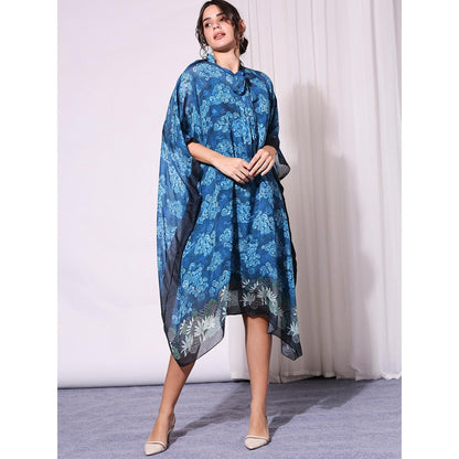 Soup By Sougat Paul Blue Kaftan