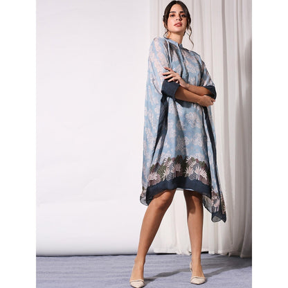 Soup By Sougat Paul Blue Kaftan